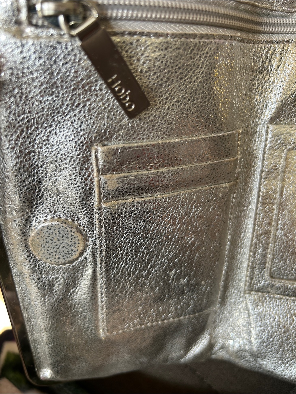 Hobo Lauren Silver Clutch - Picture 14 of 14